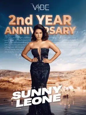 2nd Year Anniversary of Vibe feat. Sunny Leone poster