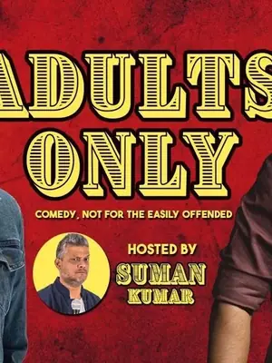 Adults Only - Unfiltered Stand Up poster