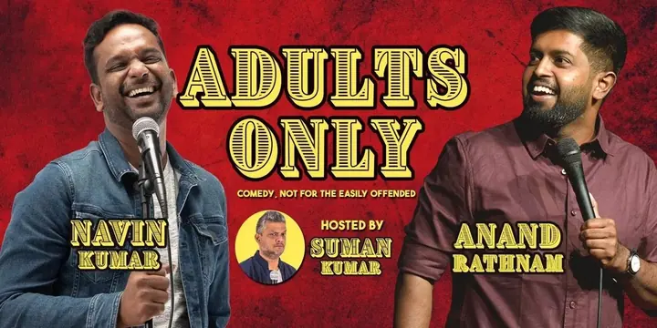 Adults Only - Unfiltered Stand Up poster