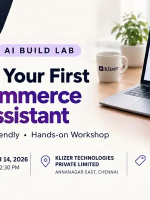 AI Build Lab: Build Your First E-commerce AI Assistant poster