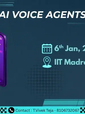 AI Voice Agents Workshop poster