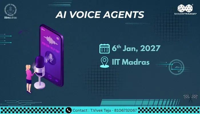AI Voice Agents Workshop poster