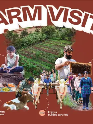 Akshayakalpa Organic Farm Visit poster
