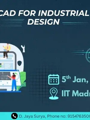 CAD for Industrial Design Workshop poster