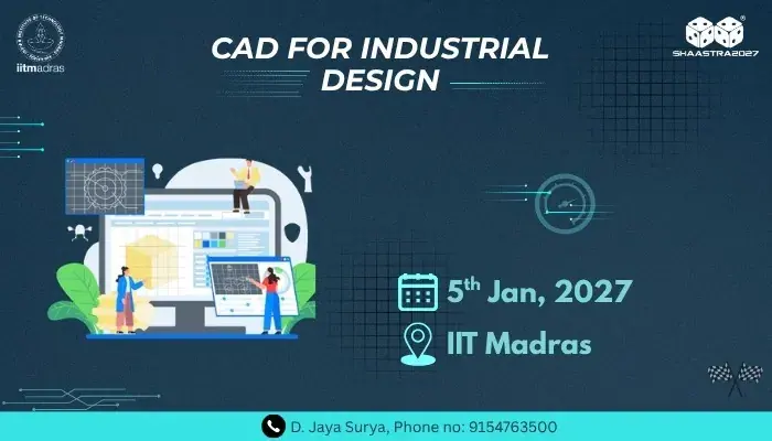 CAD for Industrial Design Workshop poster