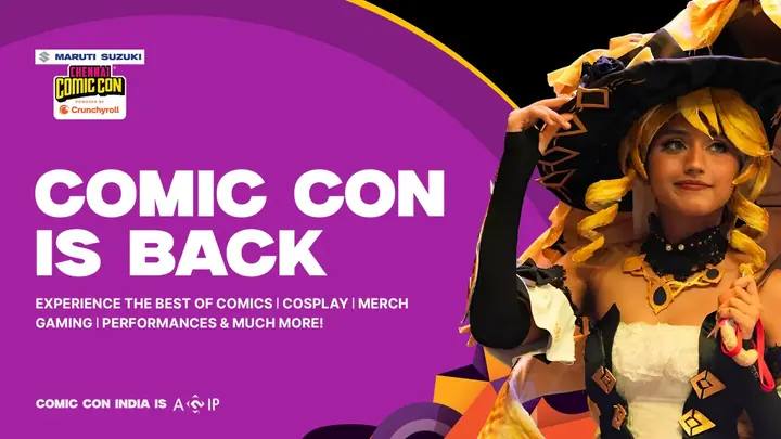 Chennai Comic Con 2027 poster