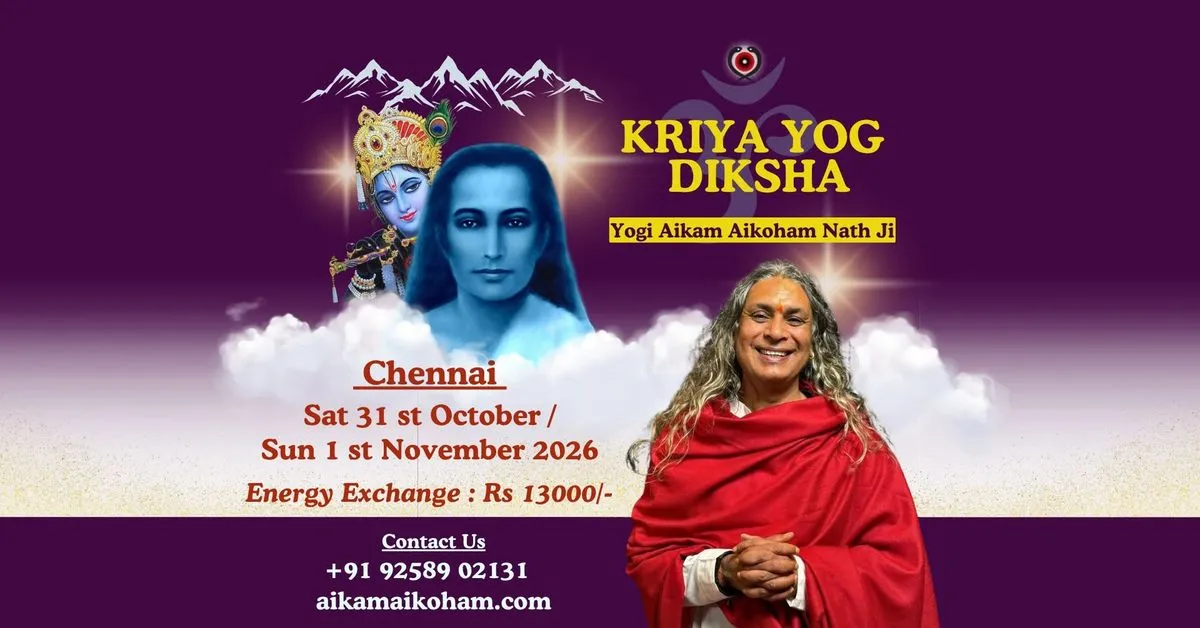 Chennai Kriya Yog Diksha