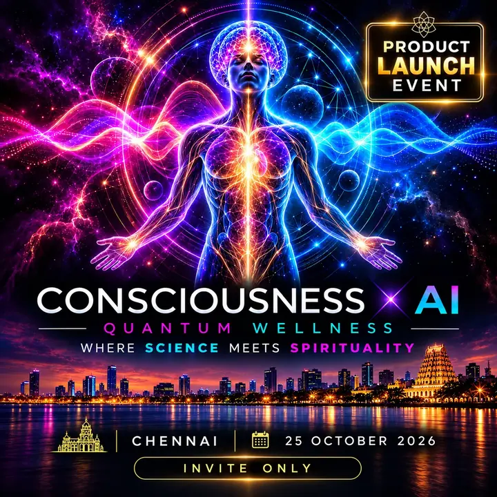 Consciousness x AI (Chennai) poster