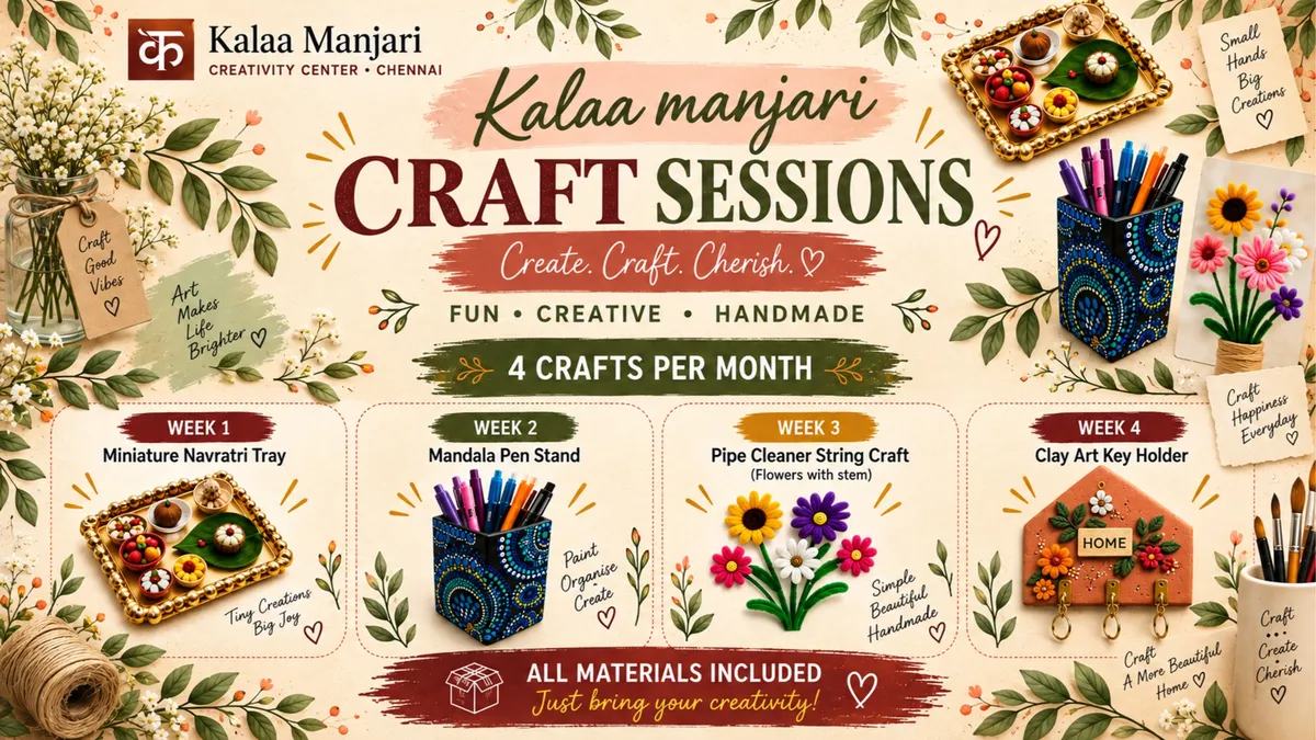 Craft Sessions at Kalaa Manjari