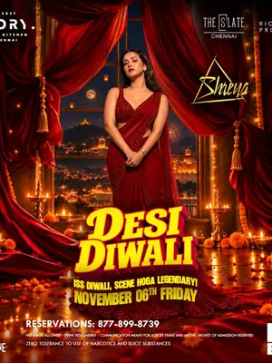 Desi Diwali ft. DJ Shreya poster