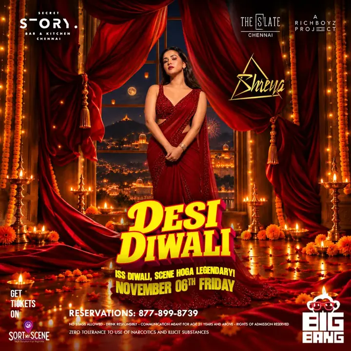 Desi Diwali ft. DJ Shreya poster