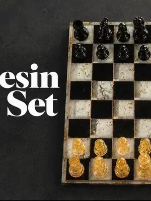 DIY Resin Chess Set poster