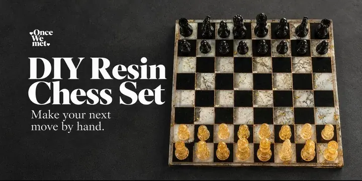 DIY Resin Chess Set poster