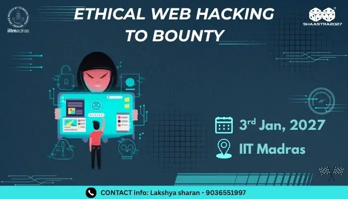 Ethical Web Hacking to Bounty poster