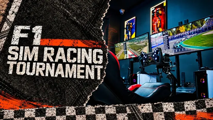 F1 Sim Racing Tournament – Chennai's Largest poster