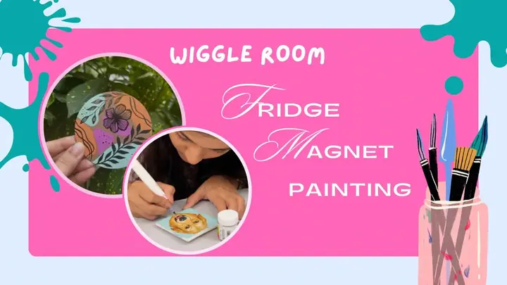 Fridge Magnet Painting poster