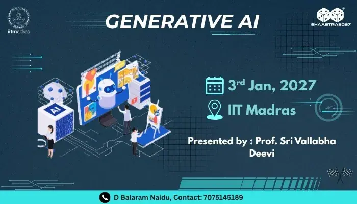 Generative AI Workshop poster