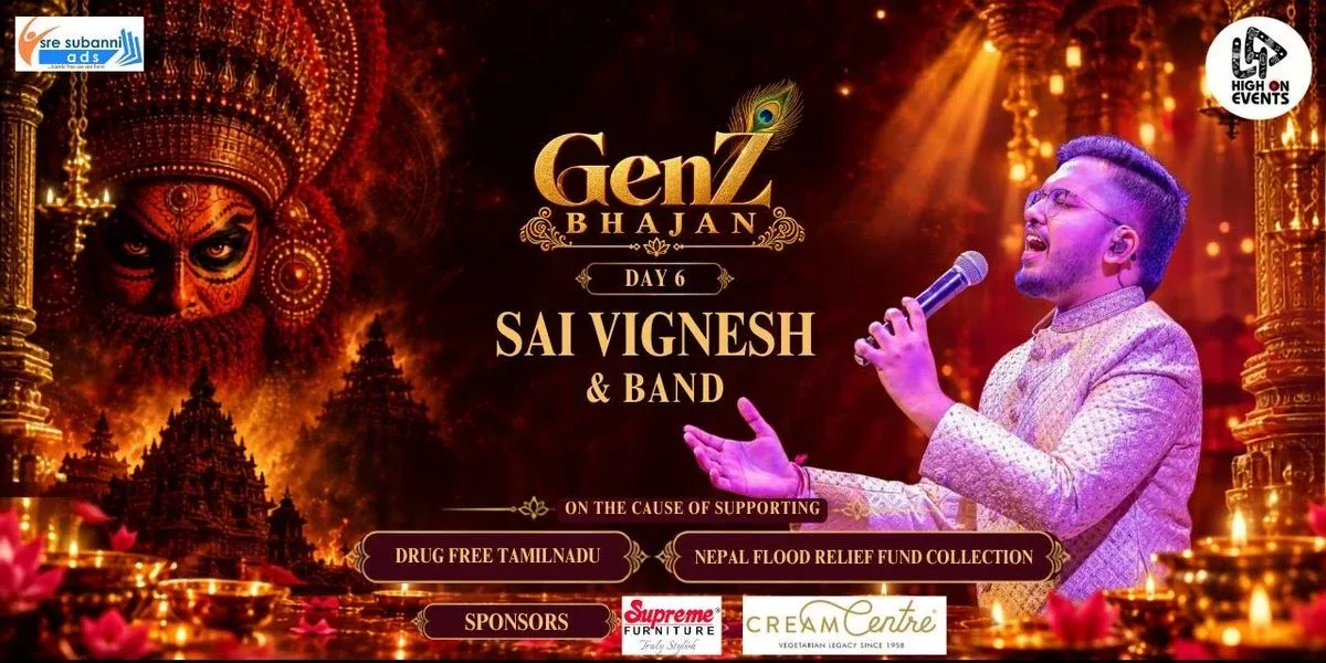 GenZ Bhajan - Day 06 SaiVignesh & Band (Navaratri Special)