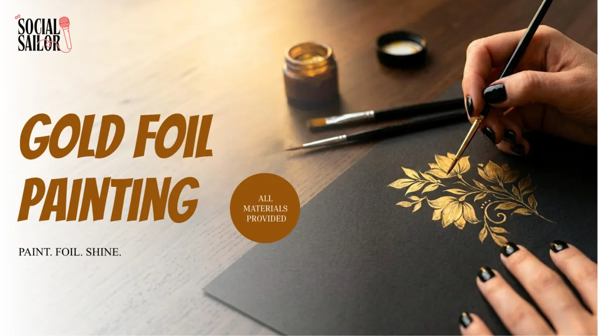 Gold Foil Art Date