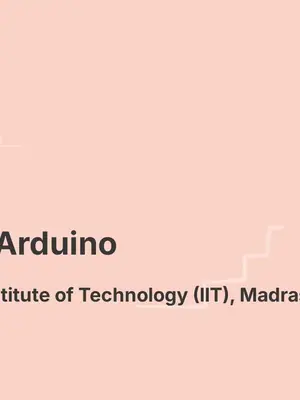 IoT and Arduino Workshop poster