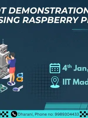 IoT Demonstration Using Raspberry Pi poster