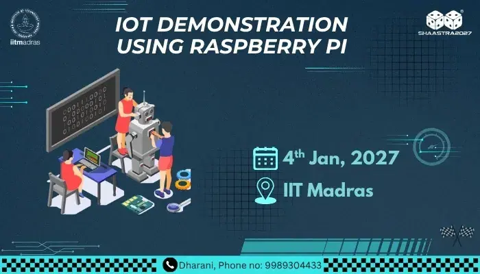 IoT Demonstration Using Raspberry Pi poster