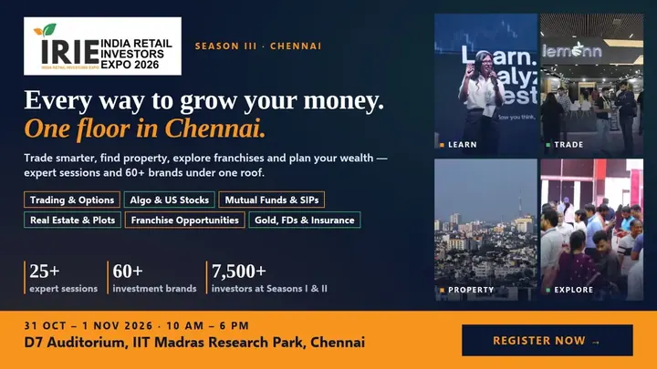 IRIE Season 3 – Chennai Retail Investing & Financial Expo poster