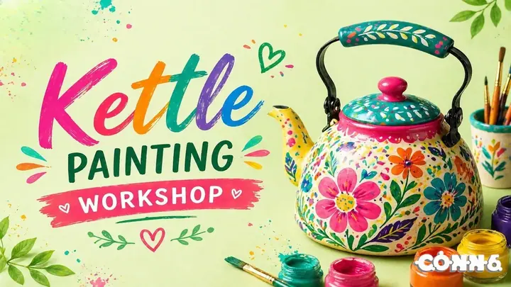 Kettle Painting Art poster