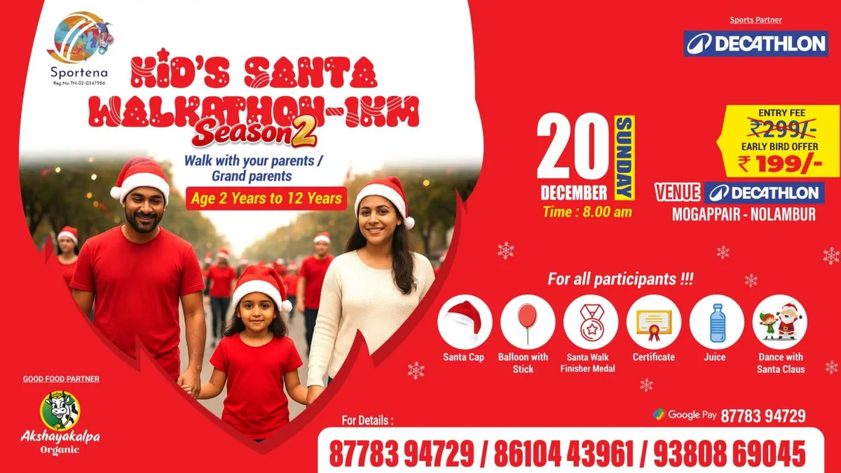 Kid's Santa Walkathon Season 2