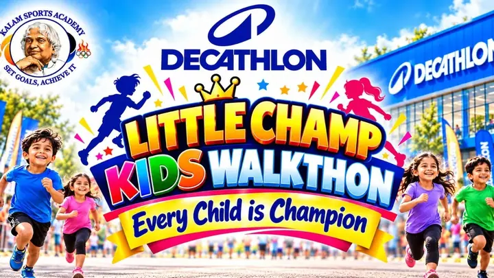 Little Champ Kidz Walkathon & Fun Run poster