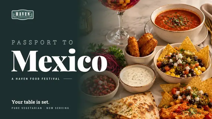 Mexican Food Festival poster
