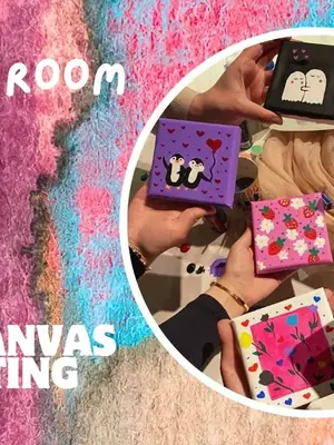 Mini Canvas Painting poster
