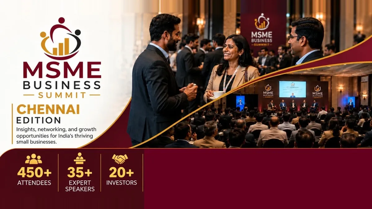 MSME Business Summit 2026 Chennai