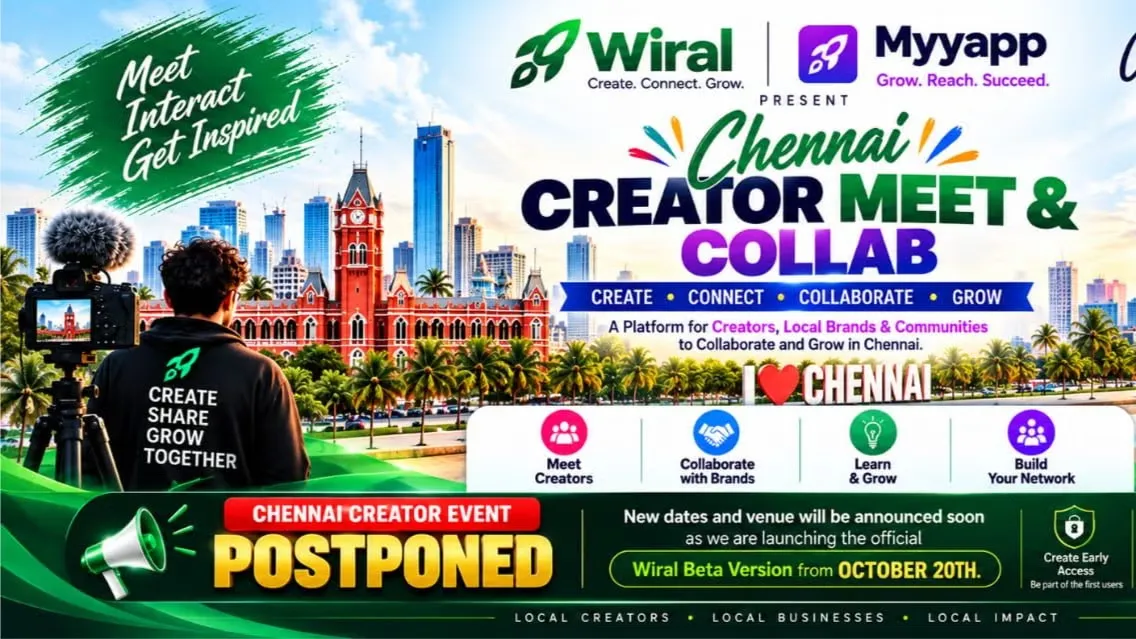 Myyapp Chennai Creator Meet