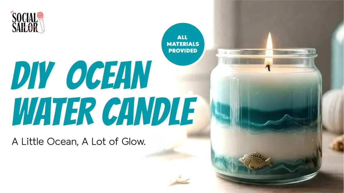 Ocean Water Candle