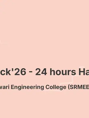 OverClock'26 24-Hour Hackathon poster
