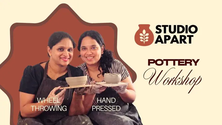 Pottery Therapy at Studio Apart poster