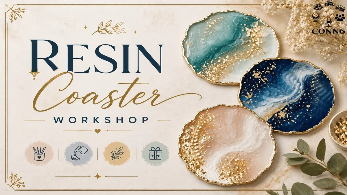 Resin Coaster Workshop