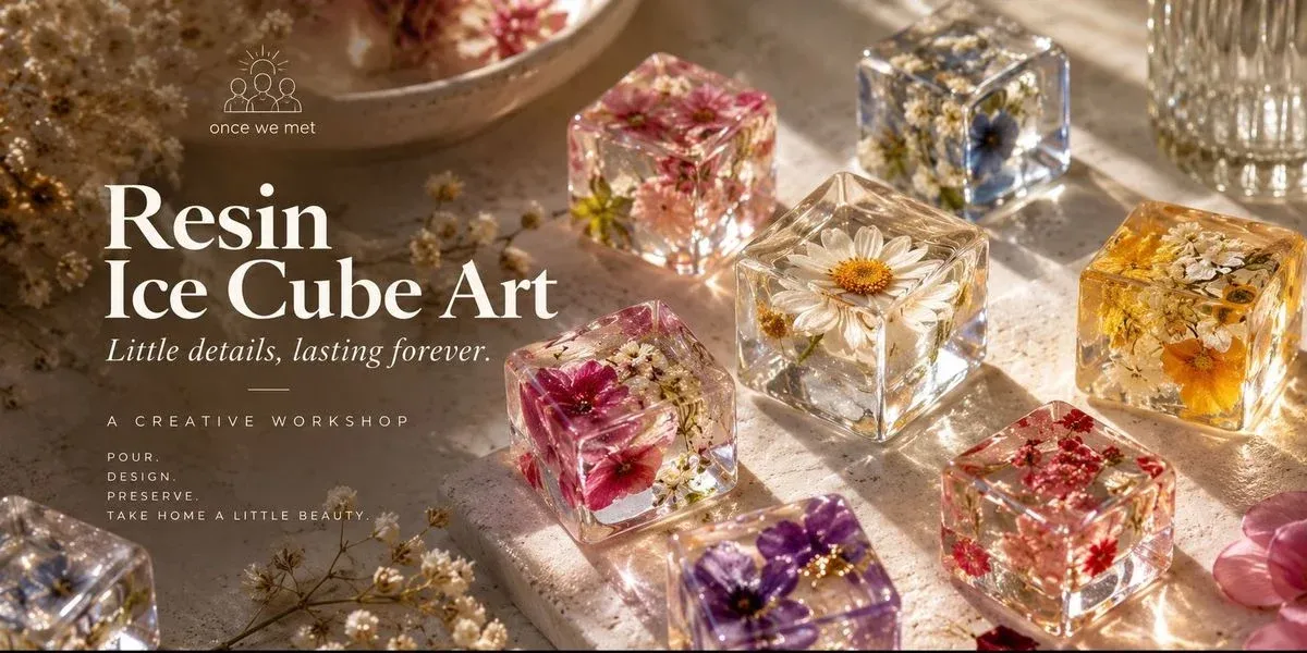 Resin Ice Cube Art