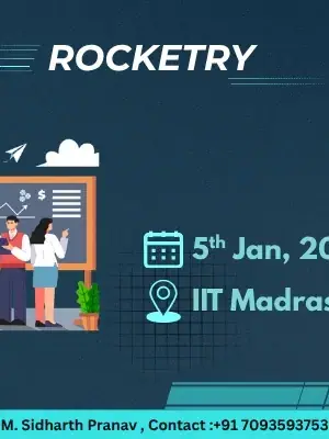 Rocketry Workshop poster