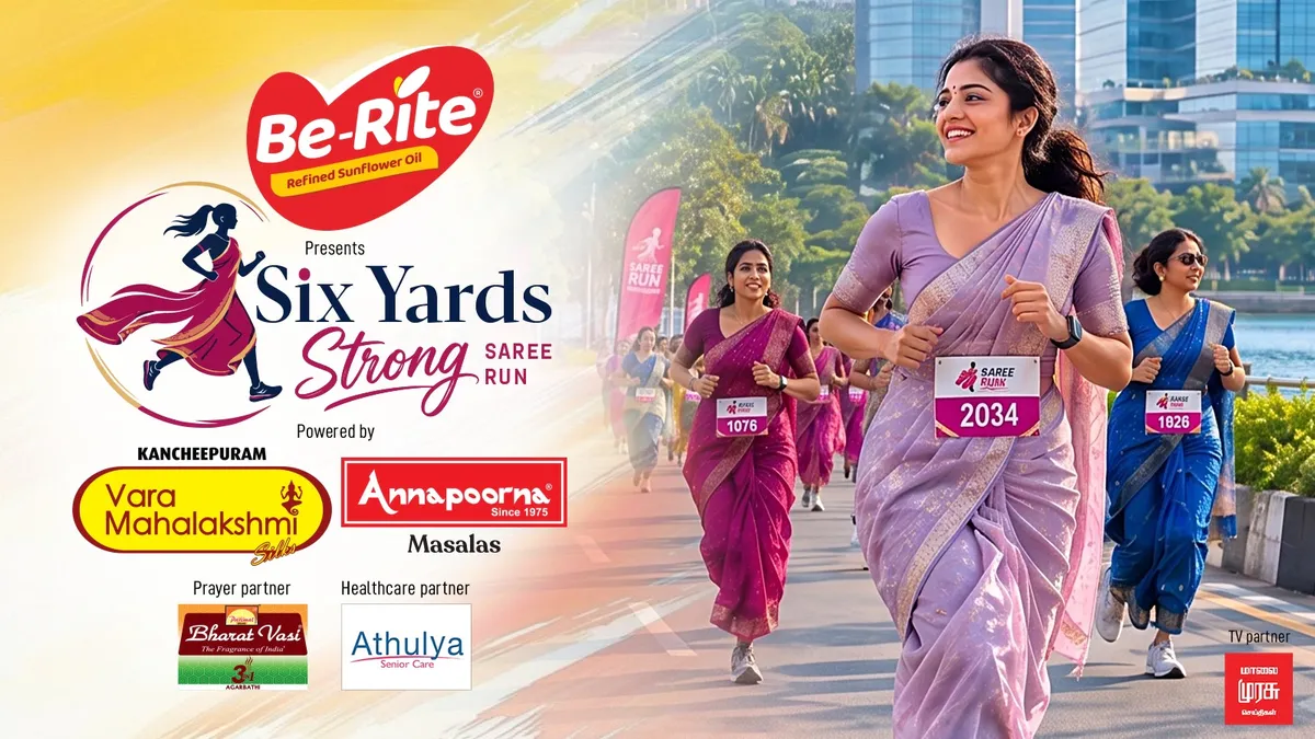 Six Yards Strong Saree Run