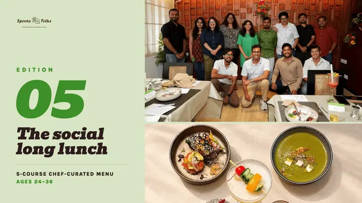 Spoons and Folks Social Long Lunch Edition 5 poster