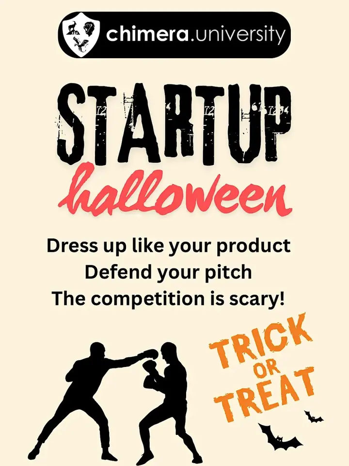 Startup Halloween poster