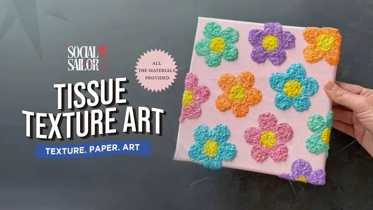 Tissue Texture Art Date