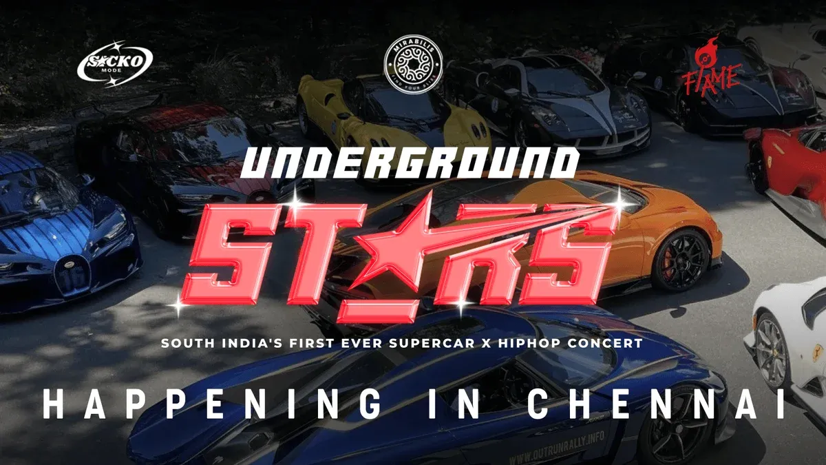 Underground Stars - Chennai's First Ever Supercar x Hip-Hop Concert