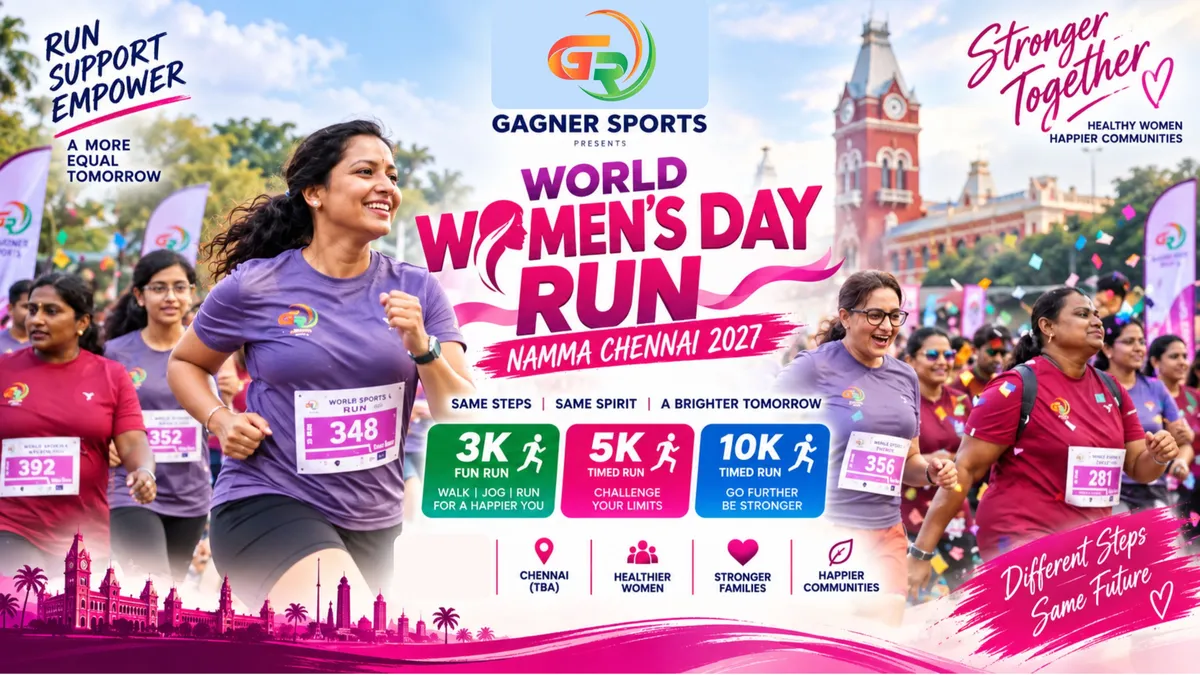World Women's Day Run – Namma Chennai 2027